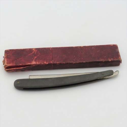 Vintage John Watts Straight razor with removable blade