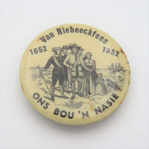 1652-1952 Van Riebeeck festival lapel badge