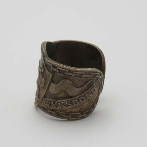 Vintage Junior Wyksbond volkspele ring - See photos for size