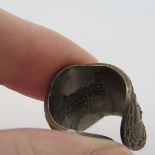 Vintage Junior Wyksbond volkspele ring - See photos for size