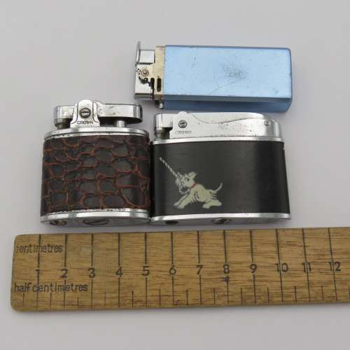 Lot of 3 vintage lighters for spares - Not working