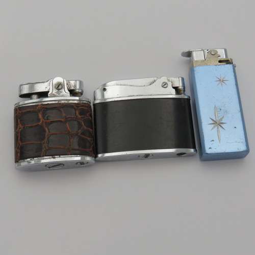 Lot of 3 vintage lighters for spares - Not working