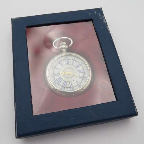 Open face quartz pocketwatch - Needs battery