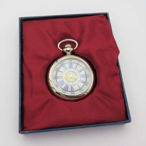 Open face quartz pocketwatch - Needs battery
