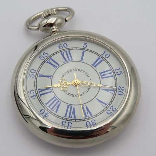 Open face quartz pocketwatch - Needs battery