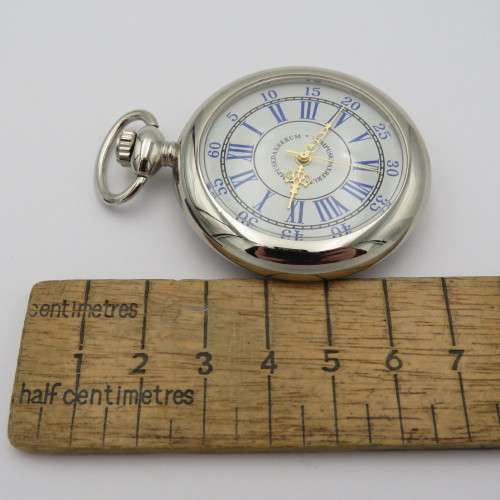 Open face quartz pocketwatch - Needs battery