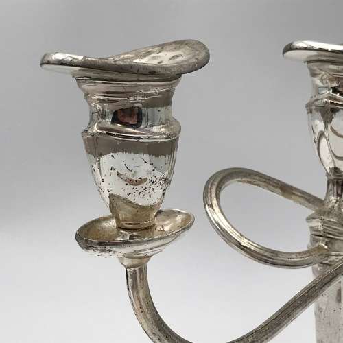 Vintage Silver Plated Candelabra in original box