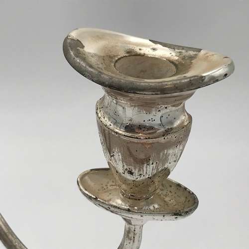 Vintage Silver Plated Candelabra in original box