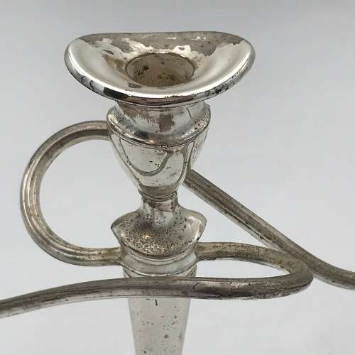 Vintage Silver Plated Candelabra in original box