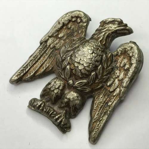 Royal Scots Greys cap badge - bottom part removed