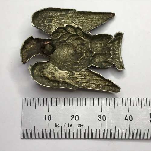 Royal Scots Greys cap badge - bottom part removed