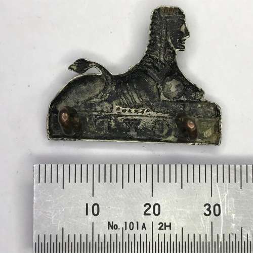 Royal Army `Egypt` collar badge