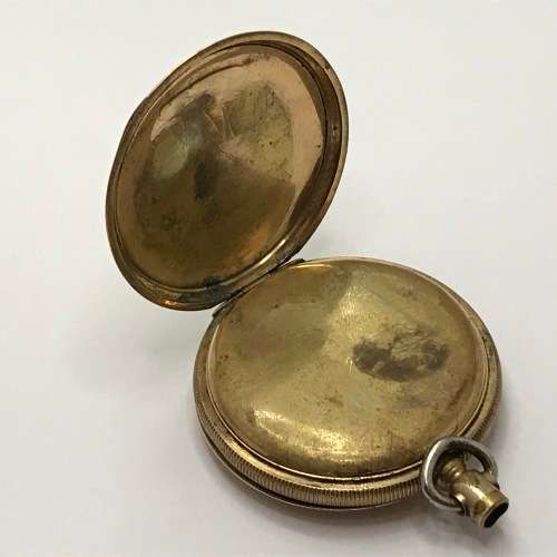 Antique Northern Goldsmiths Co. Newcastle full hunter pocket watch for spares - well used