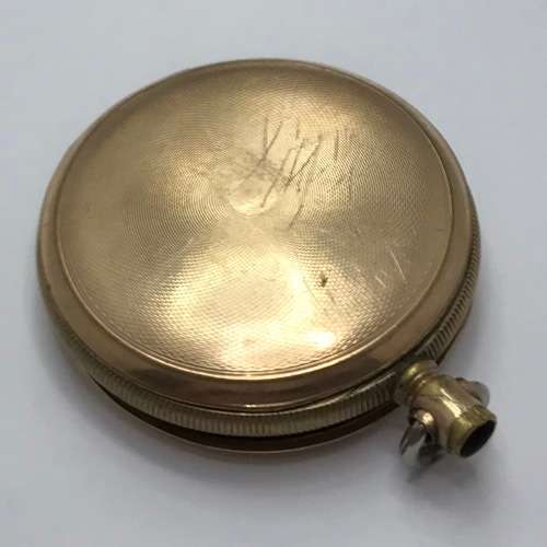 Antique Northern Goldsmiths Co. Newcastle full hunter pocket watch for spares - well used
