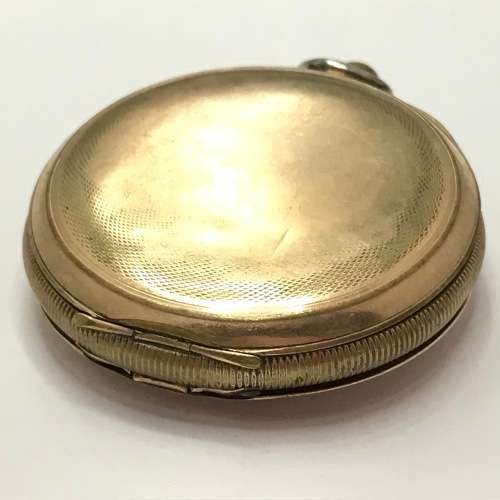 Antique Northern Goldsmiths Co. Newcastle full hunter pocket watch for spares - well used