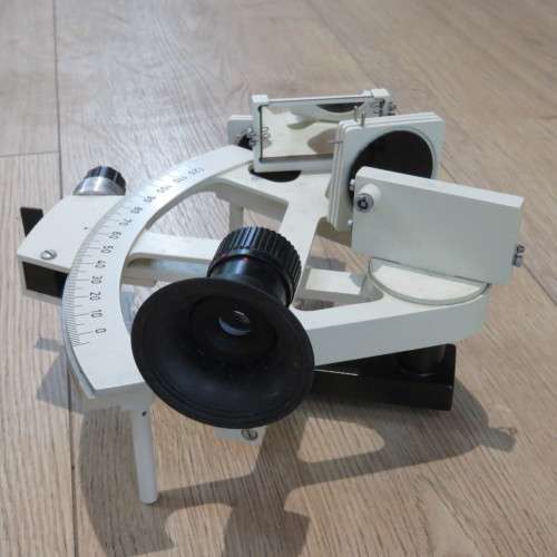 Vintage Freiberger Prazisionsmechanik Yacht Sextant in wooden case