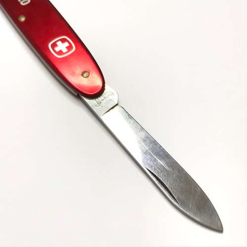 Vintage Wenger Delemont Monsanto advertising pocket knife