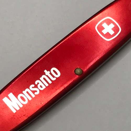 Vintage Wenger Delemont Monsanto advertising pocket knife