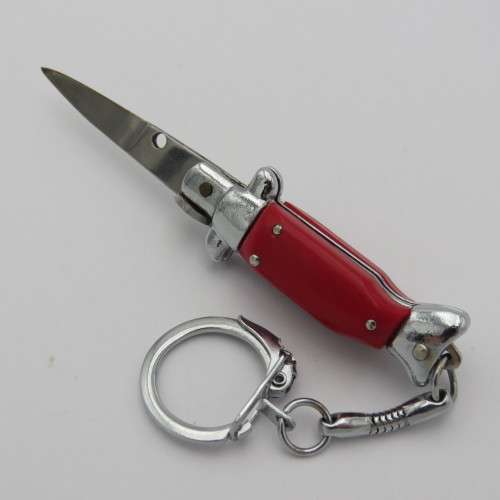 Vintage Magic Knife flick knife keyring holder