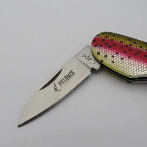 Pylones Caps fishing Lure pocket knife