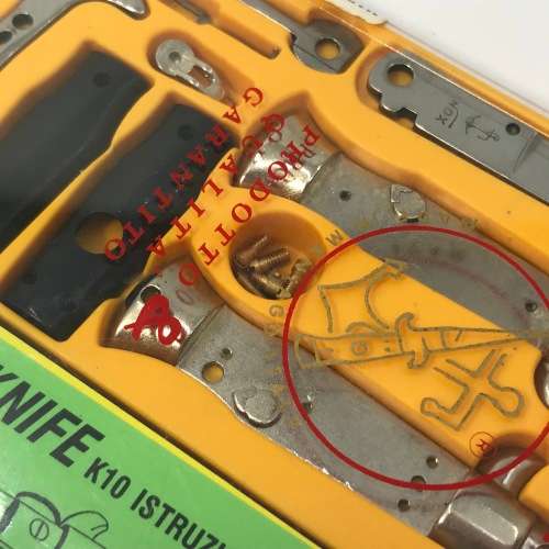 Vintage Magic Knife kit with instructions