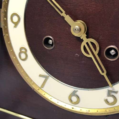 Vintage Perfut mantle clock with key - not working