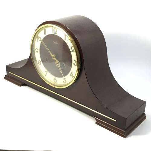 Vintage Perfut mantle clock with key - not working