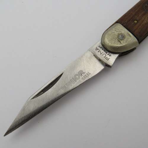 Vintage Puma 835 Junior 2 blade pocket knife - Well used