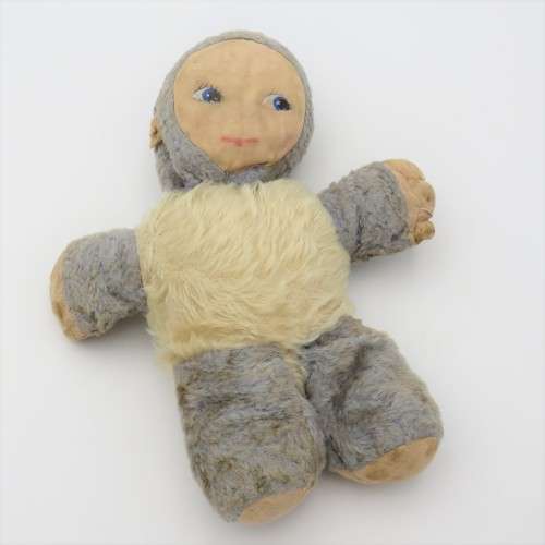 Vintage plush toy doll