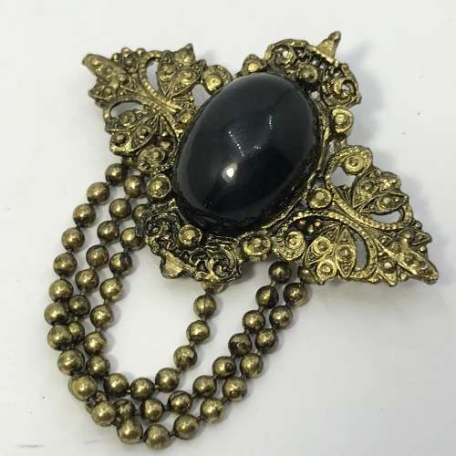 Pair of Costume jewellery brooch