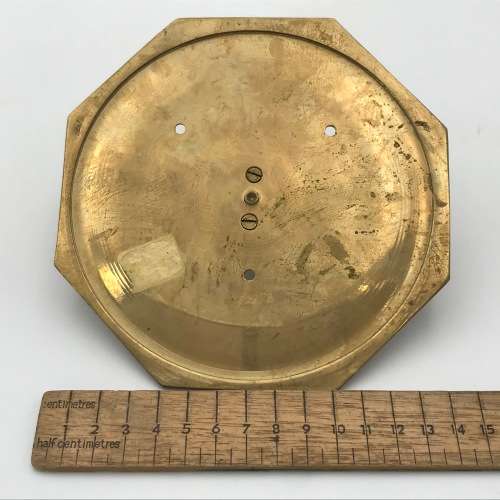 Vintage brass sundial/clock