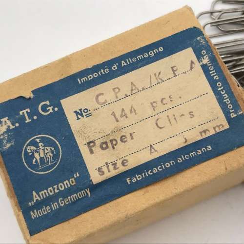 Vintage CPA/KPA paper clips