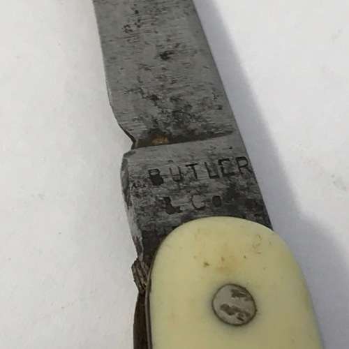 Vintage G. Butler and Co. 2 blade pocket knife