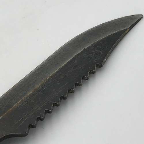 Vintage Rambo style survival compass knife