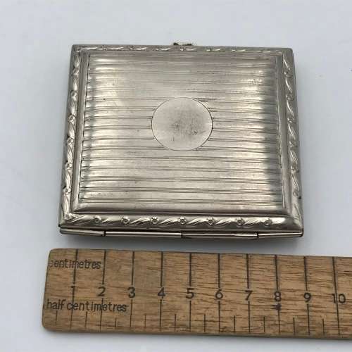 Vintage Cymot chrome plated cigarette case