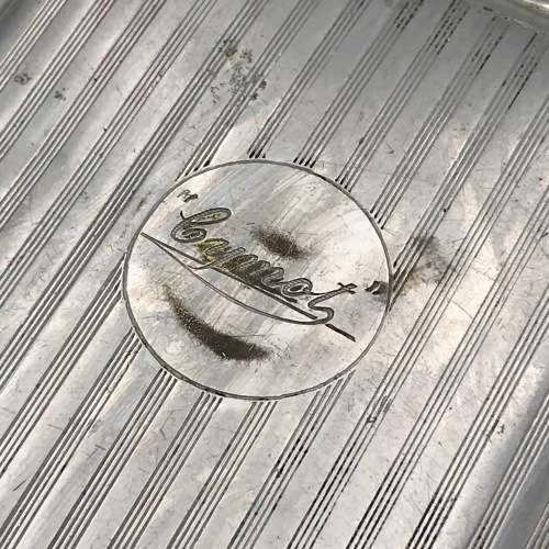Vintage Cymot chrome plated cigarette case