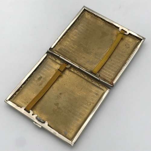Vintage Cymot chrome plated cigarette case