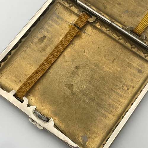 Vintage Cymot chrome plated cigarette case