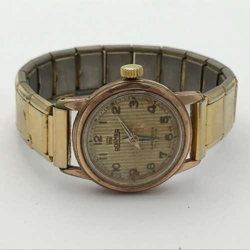 Vintage Roamer Super-Shock manual wind unisex watch - working