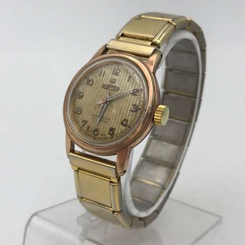 Vintage Roamer Super-Shock manual wind unisex watch - working