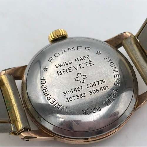 Vintage Roamer Super-Shock manual wind unisex watch - working