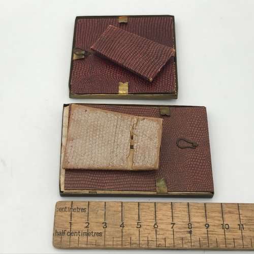Pair of small antique photo frames