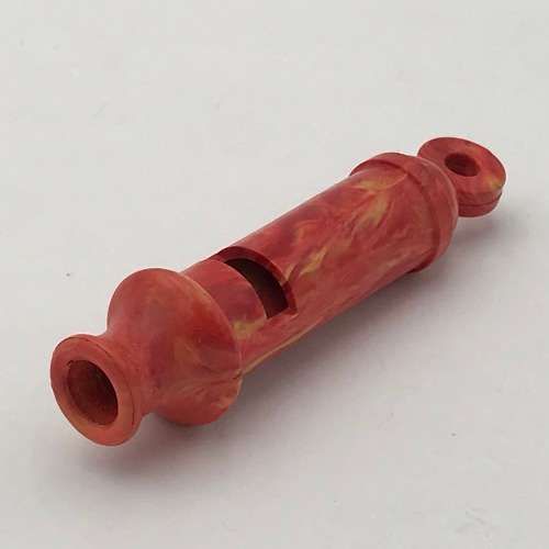 Pair of vintage whistles