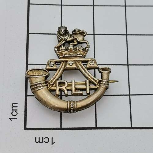 Rand Light Infantry sterling silver sweetheart badge
