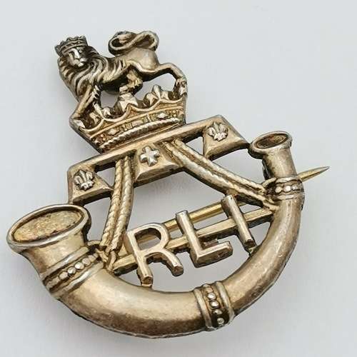 Rand Light Infantry sterling silver sweetheart badge