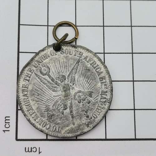 1910 Union of South Africa commemorative medallion