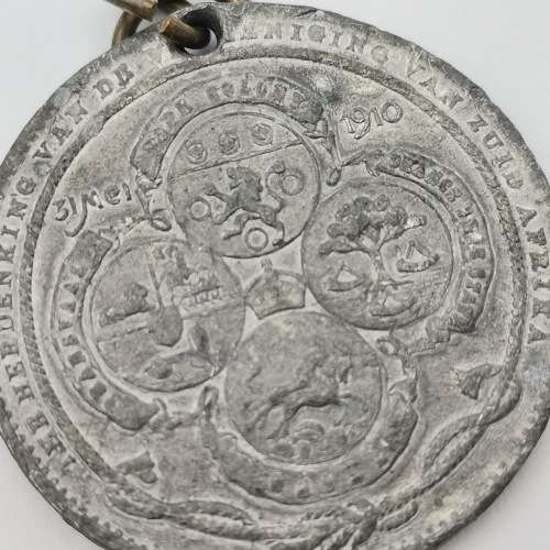 1910 Union of South Africa commemorative medallion