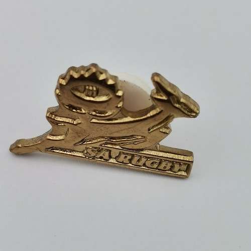SA Rugby and New Zealand rugby pin badges
