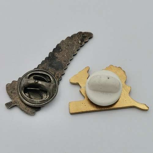 SA Rugby and New Zealand rugby pin badges