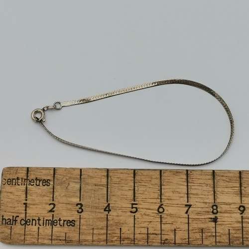 Sterling silver bracelet - 18cm